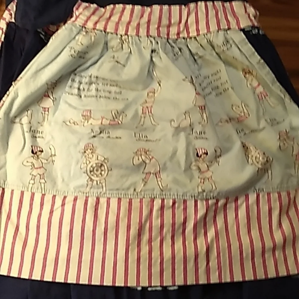 Savvy Stitches made in USA girls XL nautical dress 👗